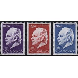 Monaco timbres le prince Rainier