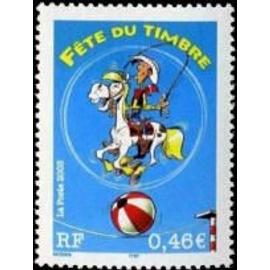 Fête du timbre : Lucky Luke année 2003 n° 3546 yvert et tellier luxe