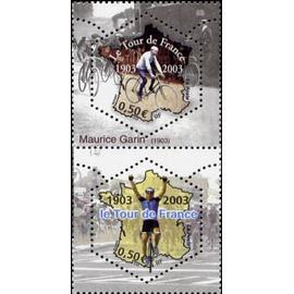Sport : cyclisme : centenaire du tour de France : Maurice Garin et coureur à l