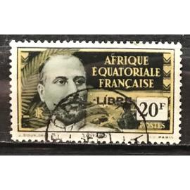 Timbre oblitéré Afrique Equatoriale Française 1940