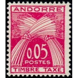 TIMBRE TAXE ANDORRE N°42 NEUF**