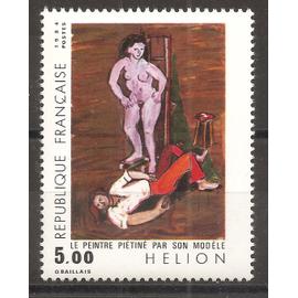 2343 (1984) Hélion Le Peintre Piétiné par son Modèle N** (cote 3e) (0899)