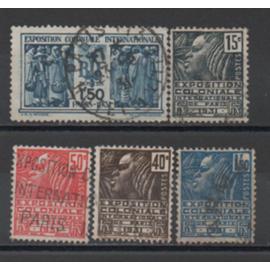 FRANCE 1930/1931: Série de 5 timbres N° 270,271,272,273,274 sur l