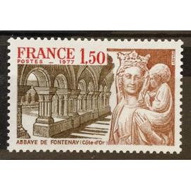 Abbaye De Fontenay 1,50 (Impeccable N° 1938) Neuf** Luxe (= Sans Trace De Charnière) - France Année 1977 - N19852