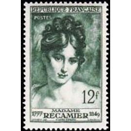 Madame Récamier année 1950 n° 875 yvert et tellier luxe