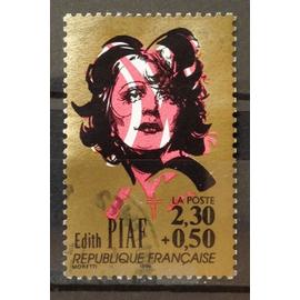 Personnages Célèbres Chanson - Edith Piaf 2,30+0,50 (Très Joli N° 2652) Obl - France Année 1990 - N20344