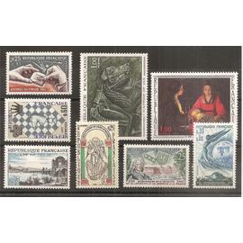 1477 à 1484 (1966) Série de timbres neufs N** (cote 3,3e) (5985)