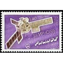Satellite "Symphonie" année 1976 n° 1887 yvert et tellier luxe
