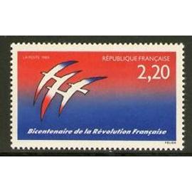 Timbres France 1989 Neuf ** YT N° 2560 Logotype de JM FOLON