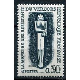 Timbres France 1962 Neuf ** YT N° 1336 VERCORS