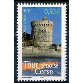 Timbres France 2003 Neuf ** YT N° 3598 Tour Génoise en corse