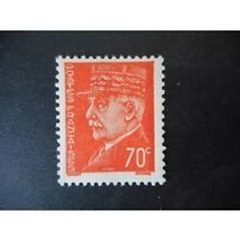 Timbres France 1941 Neuf ** YT N° 511 Maréchal PETAIN 70 c.