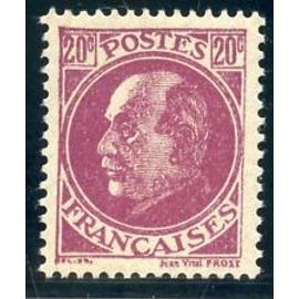 Timbres France 1941 Neuf ** YT N° 505 Maréchal PETAIN 20 c.