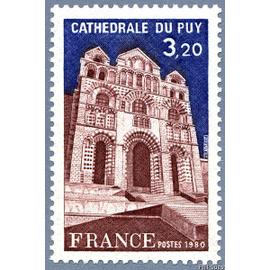 france 1980, très beau timbre neuf** luxe yvert 2084, La cathédrale Notre-Dame-de-l