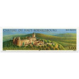france 1999, très beau timbre neuf** luxe yvert 3245, chateau de haut koenigsbourg - bas rhin.
