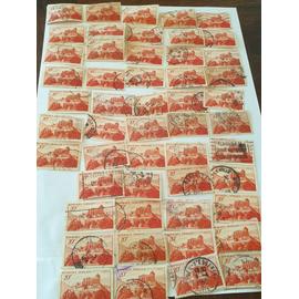 timbre n° 841 A, 20 f., rouge-brique