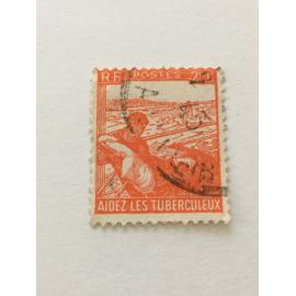 timbre 1945 aidez les tuberculeux 736