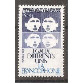 2347 (1985) La Francophonie N** (cote 1,4e) (0904)