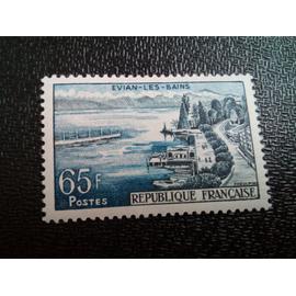 timbre FRANCE YT 1131 Evian-les-Bains 1957 ( 10804 )