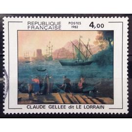 Claude Gellée dit Le Lorrain 4,00 (Très Joli n° 2211) Obl - France Année 1982 - N29245
