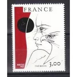 Timbre France 1977 Neuf ** YT N° 1950 Oeuvre originale de TREMOIS