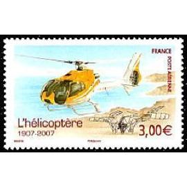 france 2007, très beau timbre neuf** luxe yvert 70 - poste aérienne, centenaire de l