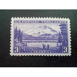 timbre ETATS-UNIS YT 365 Mt. McKinley, Alaska 1937 ( 091004 )