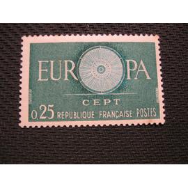 timbre "Europa" 1960 - y&t n° 1266