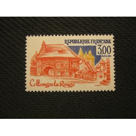 timbre "Collonges-la-rouge" 1982 - y&t n° 2196