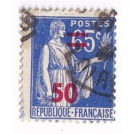 2 Timbres 1941 type PAIX surcharge N° 479 482 Yvert et Tellier