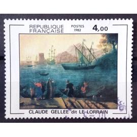 Claude Gellée dit Le Lorrain 4,00 (Très Joli n° 2211) Obl - France Année 1982 - brn83 - N30267
