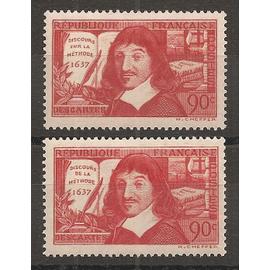 341 - 342 (1937) René Descartes N* (cote 9,3e) (2895)