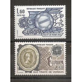 2207 - 2208 (1982) Série Europa N** (cote 2,75e) (5297)