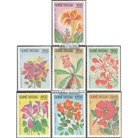 Guinée-bissau 724-730 (complète edition) neuf avec gomme originale 1983 Fleurs