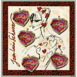 france 2006, très beau bloc feuillet neuf** luxe yvert 93, pour la saint valentin, 5 timbres coeur, validité permanente pour collection ou affranchissement.