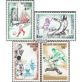 Belgique 1915-1918 (édition complète) neuf 1977 ouvriers-turn- et Sportzentrale