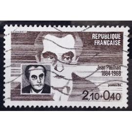 Personnages Célèbres - Jean Paulhan 2,10+0,40 (Très Joli n° 2331) Obl - France Année 1984 - brn83 - N30596