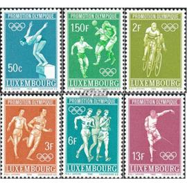 Luxembourg 765-770 (édition complète) neuf 1968 Jeux Olympiques