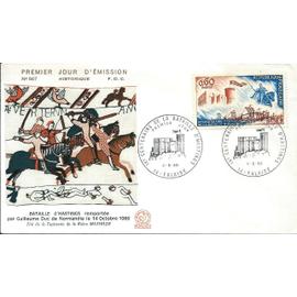 France 1966, Très Belle Enveloppe 1er Jour Fdc 567, Timbre Yvert 1486 9ème Centenaire De La Bataille D