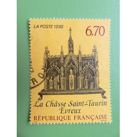 Timbre France YT 2926 - Série artistique - La châsse de Saint-Taurin à Evreux - 1995
