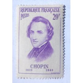 Timbre Neuf France - Yt 1086 - 20f - 1956 - Chopin