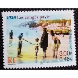 Timbre France 2000 Neuf ** YT 3352 - Le siècle au fil du timbre : 1936 : Les congés payés