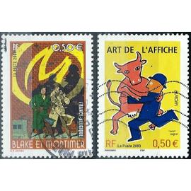 france 2003 / 2004, beaux timbres yvert 3556 europa, art de l