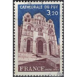 France 1980 Oblitéré Used Cathédrale du Puy Y&T 2084 SU