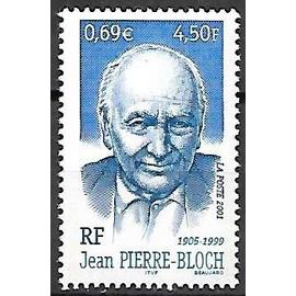 timbre france 2001 neuf** 3434 - hommage à jean-pierre Bloch
