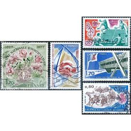 france 1977, beaux timbres yvert 1930 société d
