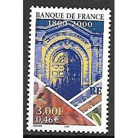 timbre france 2000 neuf** 3299 - bicentenaire de la banque de france