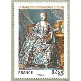 france 2014, très beau timbre neuf** luxe yvert 4887, 250ème anniversaire de la mort de La marquise de Pompadour, de son vrai nom Jeanne Antoinette Poisson.