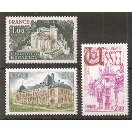 1871 à 1873 (1976) Bonaguil / Malmaison / Ussel N** (cote 3e) (8046)