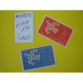 AD 035 B // Paire (2)TIMBRES FRANCE NEUF 1961*N°1309/1310. EUROPA
